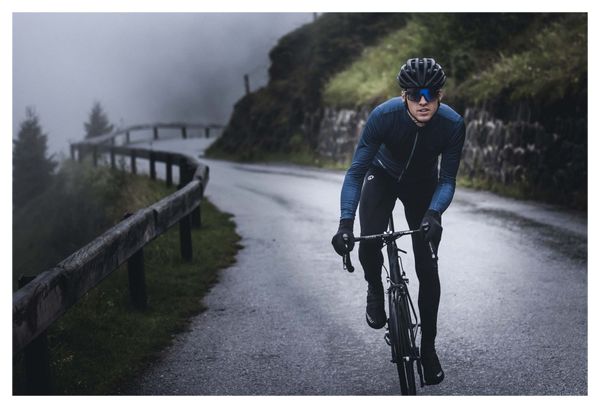 Lange Radhose mit Bretelless Rogelli Core - Kinder - Schwarz