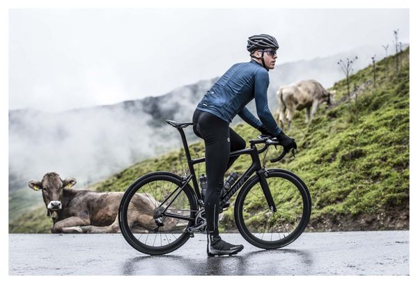 Lange Radhose mit Bretelless Rogelli Core - Kinder - Schwarz