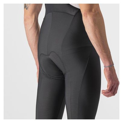 Culotte con tirantes Castelli Semifreddo Negro