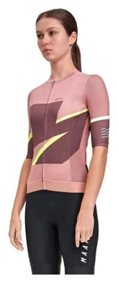 Maillot Manches Courtes Maap Evolve 3D Pro Air Femme Rose