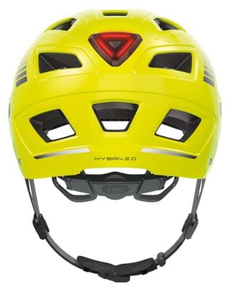 Casco Urban Abus Hyban 2.0 Signal Amarillo