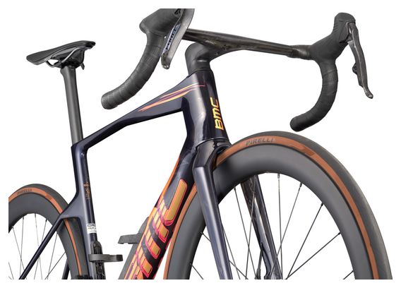 BMC Teammachine R 01 Three Sram Force AXS 12V 700mm Blue/Orange