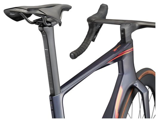 Bicicletta da strada BMC Teammachine R 01 Three Sram Force AXS 12V 700 mm Blu/Arancione 2027