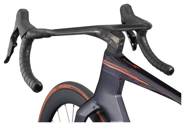 Bicicletta da strada BMC Teammachine R 01 Three Sram Force AXS 12V 700 mm Blu/Arancione 2027