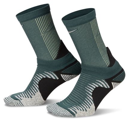 Unisex Nike Trail Running Crew Socken Grün