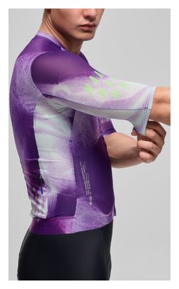 Maap Privateer Russel Finsterwald Pro Air 3.0 Short-Sleeve Jersey, Purple, Men's