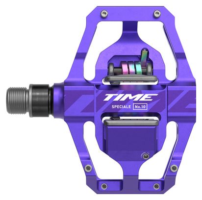 Time Speciale 10 Large Clipless Pedals Purple