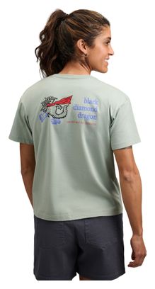 Maglietta Black Diamond BD Dragon Verde Donna