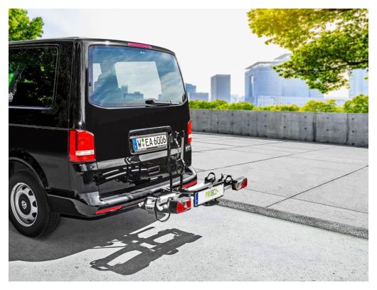 Porte-vélos 2 vélos extensible PROBC2+ spécial grand hayon - EUFAB