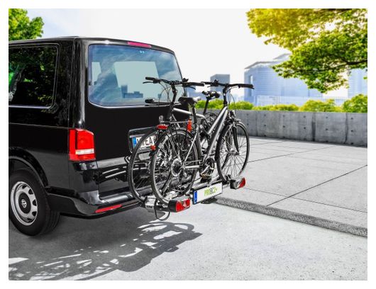Porte-vélos 2 vélos extensible PROBC2+ spécial grand hayon - EUFAB