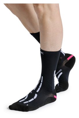 Chaussettes X-Socks Trail Anatomix Crew Noir/Blanc