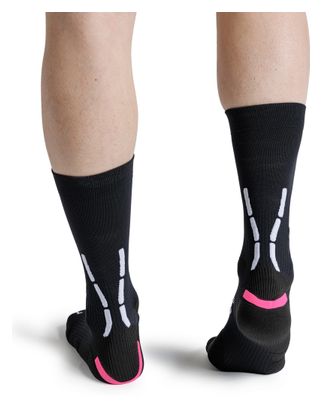 Chaussettes X-Socks Trail Anatomix Crew Noir/Blanc
