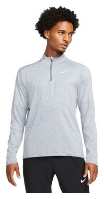 Haut 1/4 zip Nike Element Gris Homme