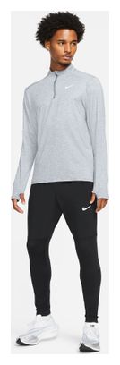 Camiseta 1/4 Zip Nike Element Grey Hombre