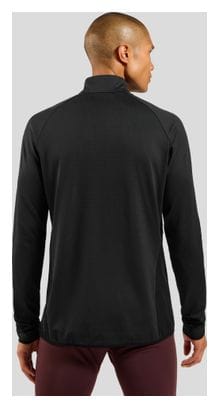 Chaqueta de running Odlo Zeroweight Warm 2.0 Hybrid Negra