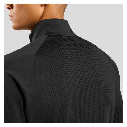 Chaqueta de running Odlo Zeroweight Warm 2.0 Hybrid Negra