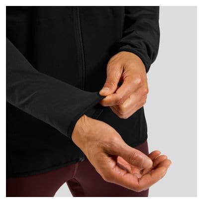 Chaqueta de running Odlo Zeroweight Warm 2.0 Hybrid Negra