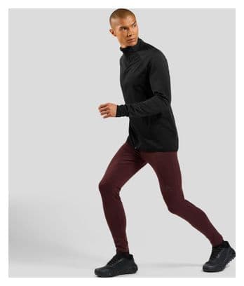 Chaqueta de running Odlo Zeroweight Warm 2.0 Hybrid Negra