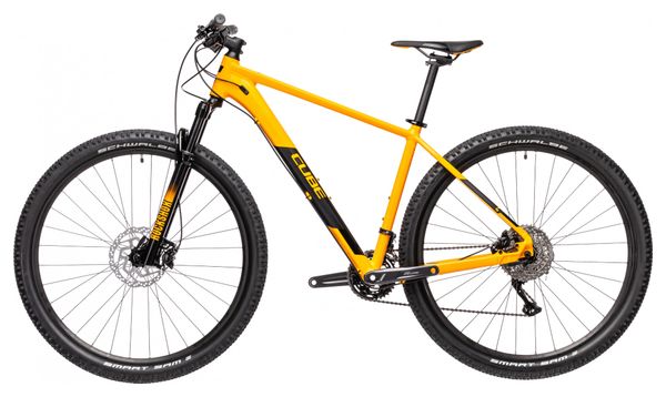 Cube Attention MTB rígida Shimano Deore 10V 29'' Amarillo Ámbar 2021