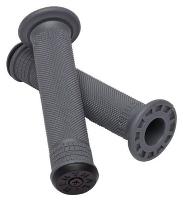 Renthal Push On Medium Grips Dark Grey