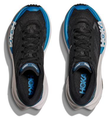 Women's Hoka Mafate X Trail Shoes Black/Blue
