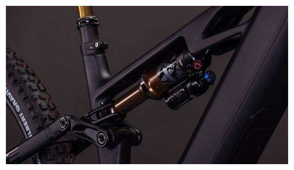 VTT Électrique Tout-Suspendu Cube Stereo Hybrid One44 HPC AT 800 12V 800 Wh Bosch 120 Nm 29'' Gris Carbon Noir 2026