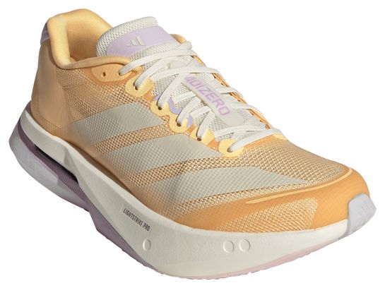 adidas Adizero Boston 13 Orange/Purple Women's Running Shoes