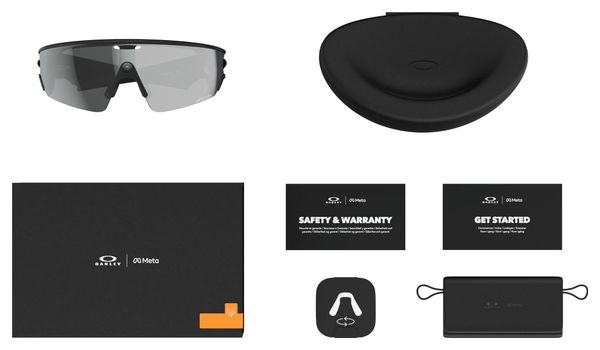 Lunettes IA Oakley Meta Vanguard - Black / Prizm Black / Ref : OW8001-07