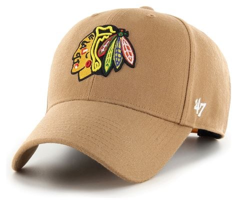 Casquette '47 NHL Chicago Blackhawks MVP - Snapback - Camel