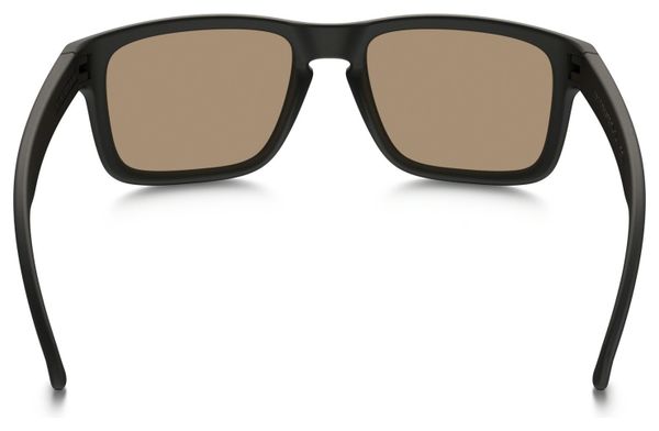 OAKLEY Sonnenbrille HOLBROOK Matte Schwarz / Rot Positive Iridium Ref OO9102-36