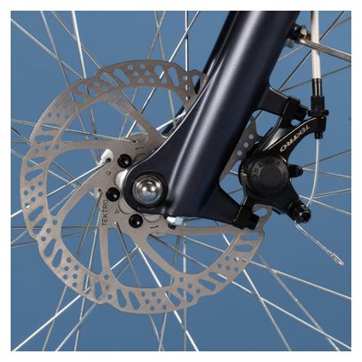 Vélo de Ville Électrique Elops 900 E Shimano Altus 7V 417 Wh 700 mm Bleu Marine 2022
