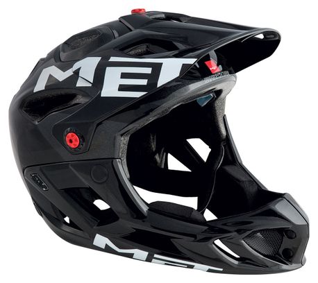 Casco MET PARACHUTE Negro Gris