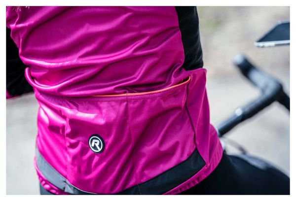 Veste Velo Hiver Rogelli Barrier - Femme - Rose