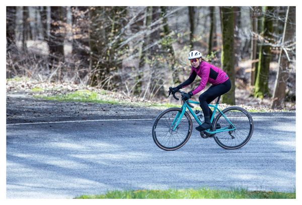 Veste Velo Hiver Rogelli Barrier - Femme - Rose