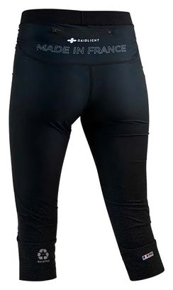 Raidlight Made in France Collant 3/4 donna Nero / Grigio
