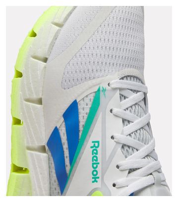 Chaussures de Running Reebok Floatzig 1 Blanc/Bleu/Jaune
