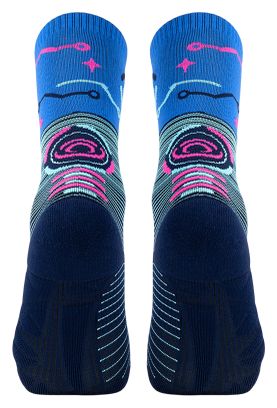 Calzini BV Sport Run Marathon Generazioni 3000s Collector Blu/Rosa