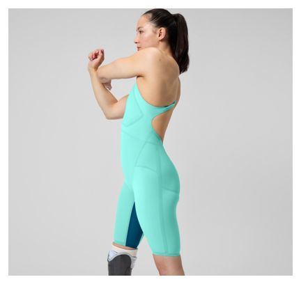 Combinaison partielle Speedo LZR Pure Valor dos ouvert 2.0 Turquoise Femme