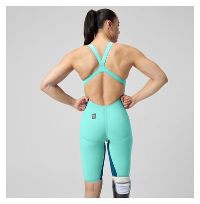Combinaison partielle Speedo LZR Pure Valor dos ouvert 2.0 Turquoise Femme