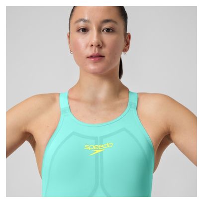 Combinaison partielle Speedo LZR Pure Valor dos ouvert 2.0 Turquoise Femme