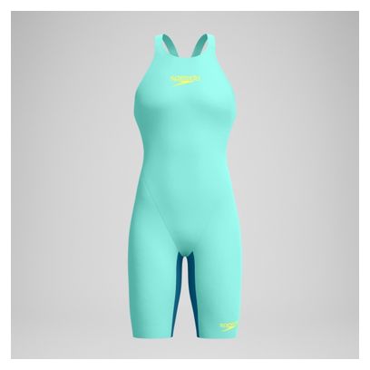 Combinaison partielle Speedo LZR Pure Valor dos ouvert 2.0 Turquoise Femme