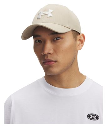 Gorra Under Armour Blitzing Beige para hombre
