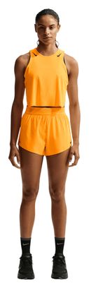 Pantalones cortos Nike AeroSwift 3in Orange para mujer