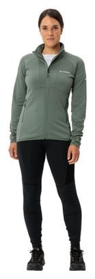 Vaude Monviso Full Zip Fleec Jas Groen Dames