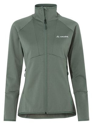 Chaqueta polar con cremallera completa Vaude Monviso Verde Mujer