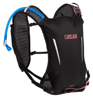 Camelbak Circuit Run 7L Hydration Vest + 1.5L Water Bladder, Black, Women's