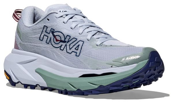 Zapatillas Trail Hoka Mafate 5 Azul/Verde Mujer