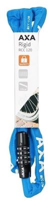 AXA Cadenas À Chaîne Rigid Rcc Code 120/3,5 - Bleu