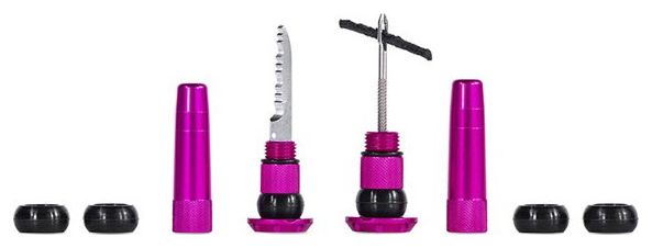 Muc-Off Stealth Tubeless Puncture Plug Repair Kit Pink