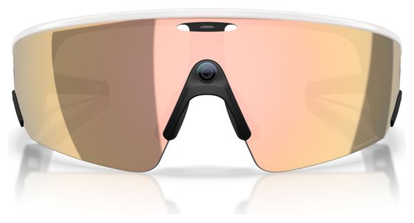 Lunettes IA Oakley Meta Vanguard - White / Prizm Rose Gold / Ref : OW8001-08